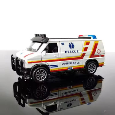 1:32 PULL BACK RESCUE ALLOY DIECAST MODEL